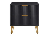 DUMBO 2.0 Nightstand in Black - Ornate Home