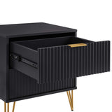 DUMBO 2.0 Nightstand in Black - Ornate Home