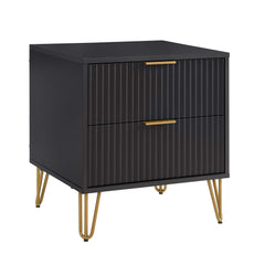 DUMBO 2.0 Nightstand in Black - Ornate Home
