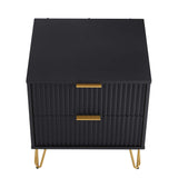 DUMBO 2.0 Nightstand in Black - Ornate Home