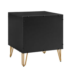 DUMBO 2.0 Nightstand in Black (set of 2) - Ornate Home