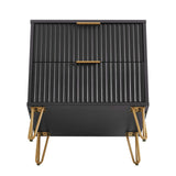 DUMBO 2.0 Nightstand in Black (set of 2) - Ornate Home