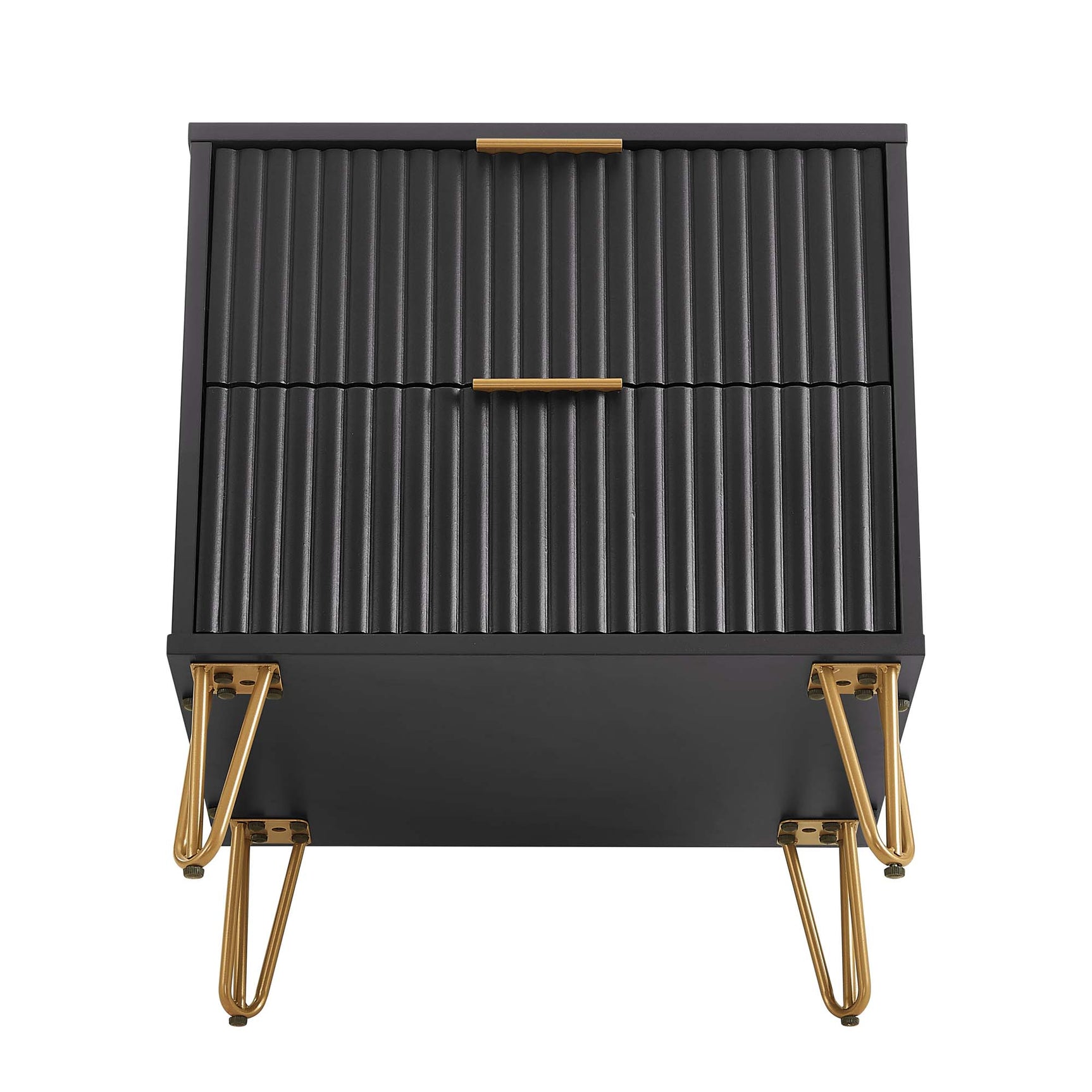 DUMBO 2.0 Nightstand in Black (set of 2) - Ornate Home