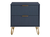 DUMBO 2.0 Nightstand in Midnight Blue - Ornate Home