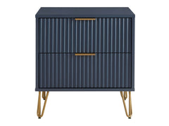 DUMBO 2.0 Nightstand in Midnight Blue - Ornate Home