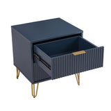 DUMBO 2.0 Nightstand in Midnight Blue - Ornate Home