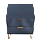 DUMBO 2.0 Nightstand in Midnight Blue - Ornate Home
