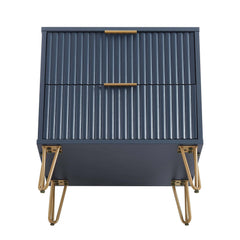 DUMBO 2.0 Nightstand in Midnight Blue (set of 2) - Ornate Home