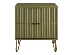 DUMBO 2.0 Nightstand in Olive Green - Ornate Home