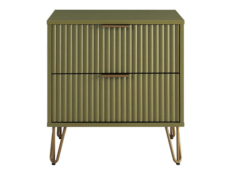 DUMBO 2.0 Nightstand in Olive Green - Ornate Home