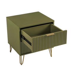 DUMBO 2.0 Nightstand in Olive Green - Ornate Home