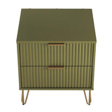 DUMBO 2.0 Nightstand in Olive Green - Ornate Home