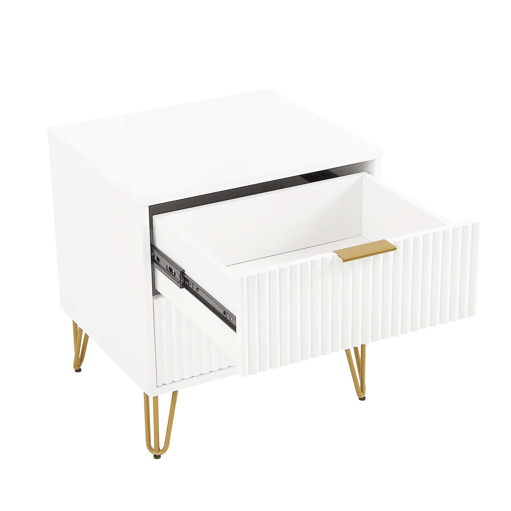 DUMBO 2.0 Nightstand in White - Ornate Home