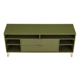DUMBO 63" TV Stand in Olive Green - Ornate Home