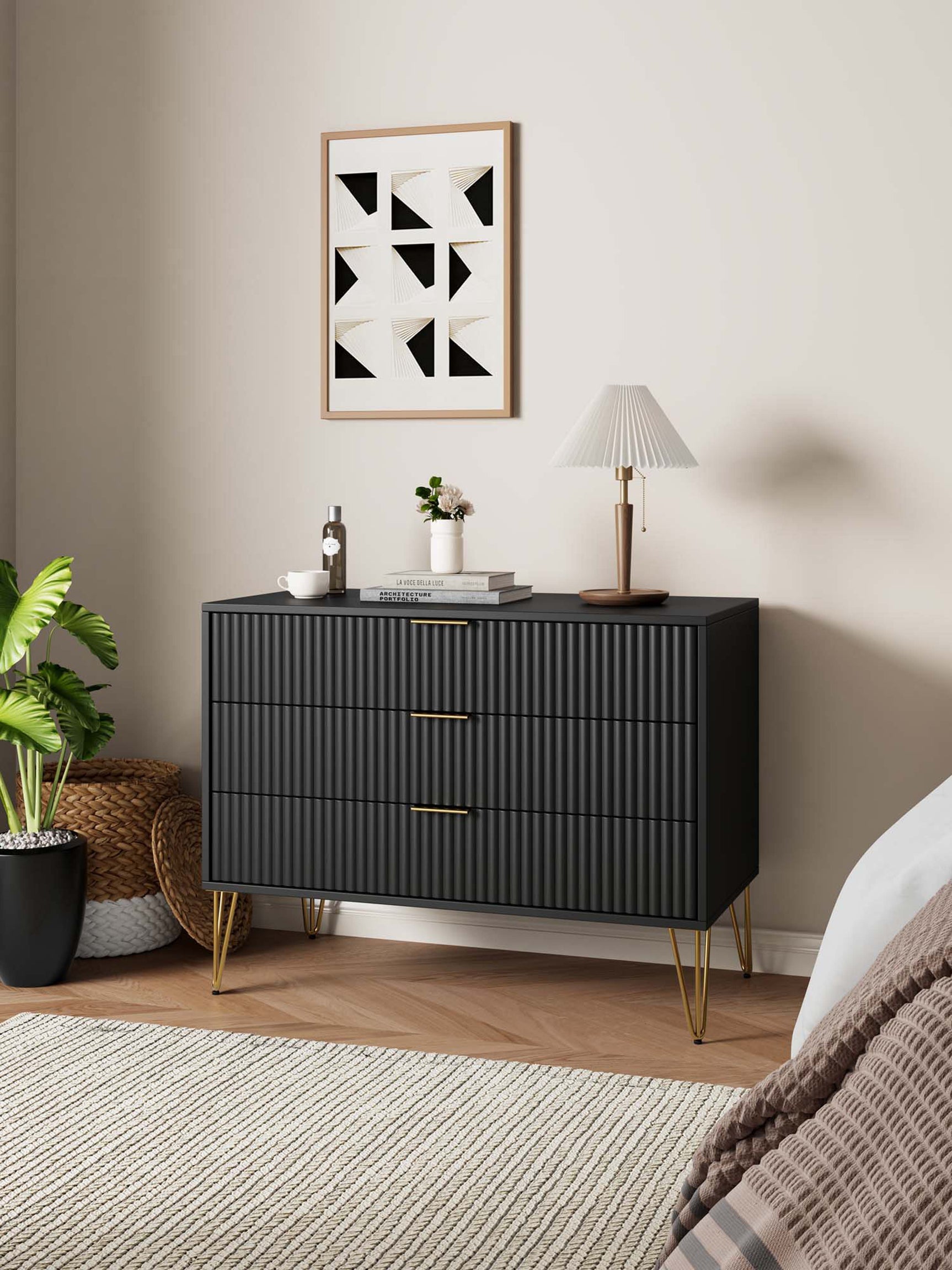 DUMBO Dresser in Black - Ornate Home