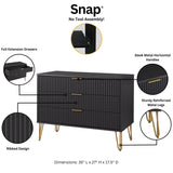 DUMBO Dresser in Black - Ornate Home