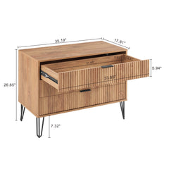 DUMBO Dresser in Golden Brown - Ornate Home