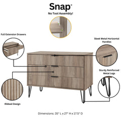 DUMBO Dresser in Grey - Ornate Home