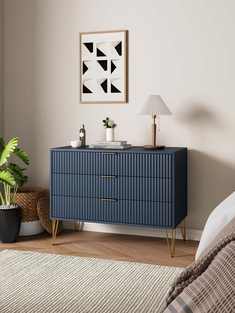 DUMBO Dresser in Midnight Blue - Ornate Home