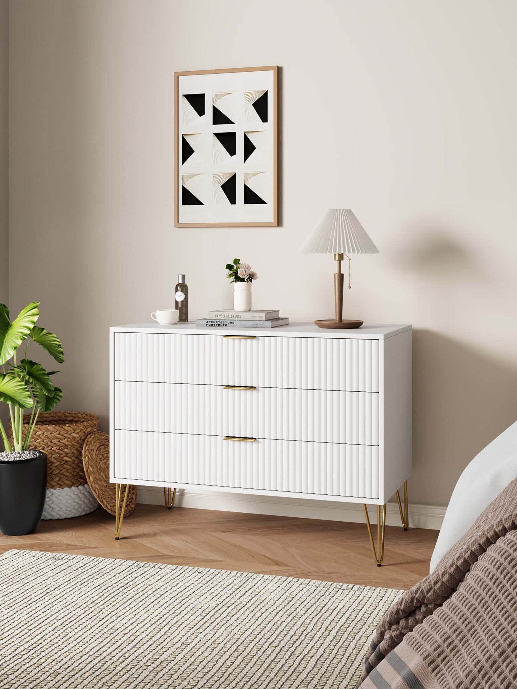 DUMBO Dresser in White - Ornate Home