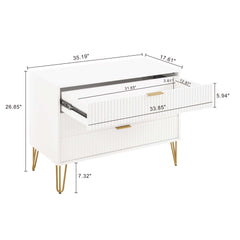 DUMBO Dresser in White - Ornate Home