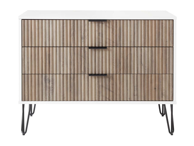 DUMBO Dresser in White and Grey - Ornate Home