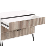 DUMBO Dresser in White and Grey - Ornate Home