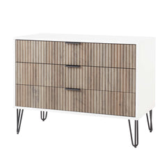 DUMBO Dresser in White and Grey - Ornate Home