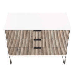 DUMBO Dresser in White and Grey - Ornate Home