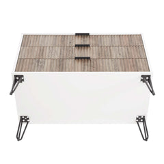 DUMBO Dresser in White and Grey - Ornate Home