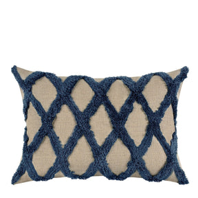 DV Caro Nightfall Blue 14x20 Throw Pillow (Set of 2) - Ornate Home