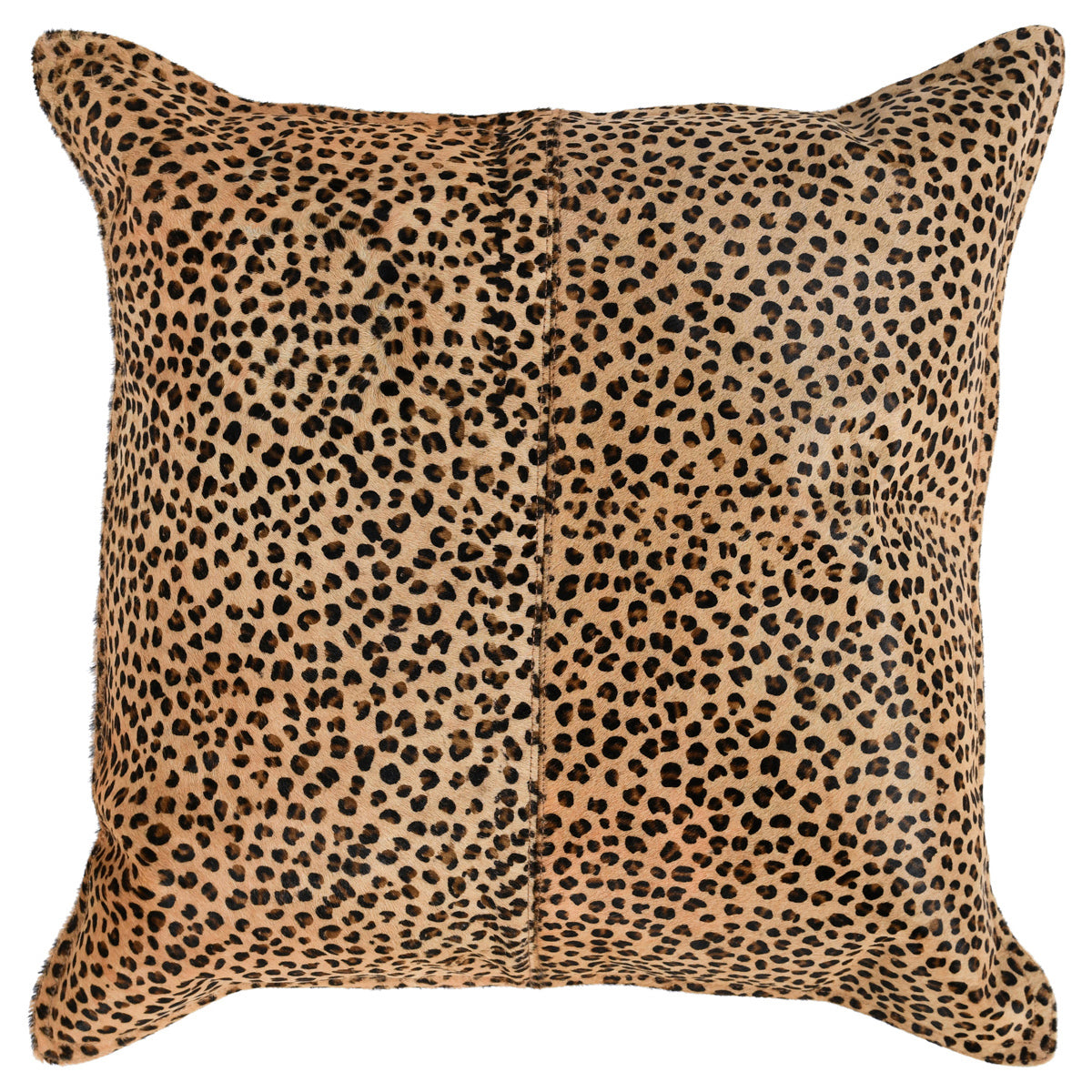 DV Leopard Hide Camel/Black Multiple Sizes Throw Pillow (Set of 2) - Ornate Home