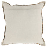 DV Leopard Hide Camel/Black Multiple Sizes Throw Pillow (Set of 2) - Ornate Home