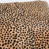 DV Leopard Hide Camel/Black Multiple Sizes Throw Pillow (Set of 2) - Ornate Home