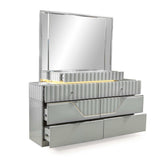 Da Vinci Gray Dresser - Ornate Home