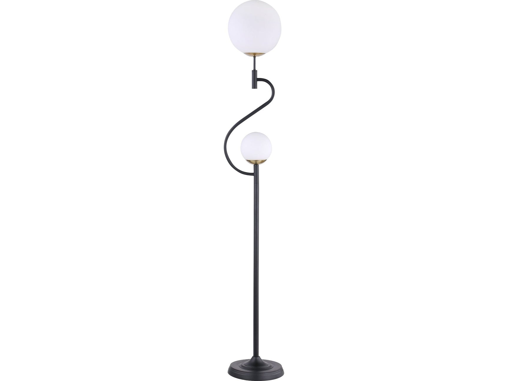 Dacki White Floor Lamp - Ornate Home