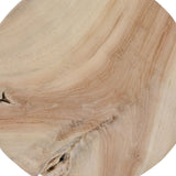 Dacosta Whitewash Round Accent Table - Ornate Home