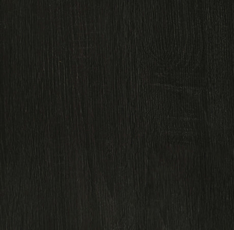 Dacre Dark Charcoal Round Engineered Wood Top Coffee Table - Ornate Home