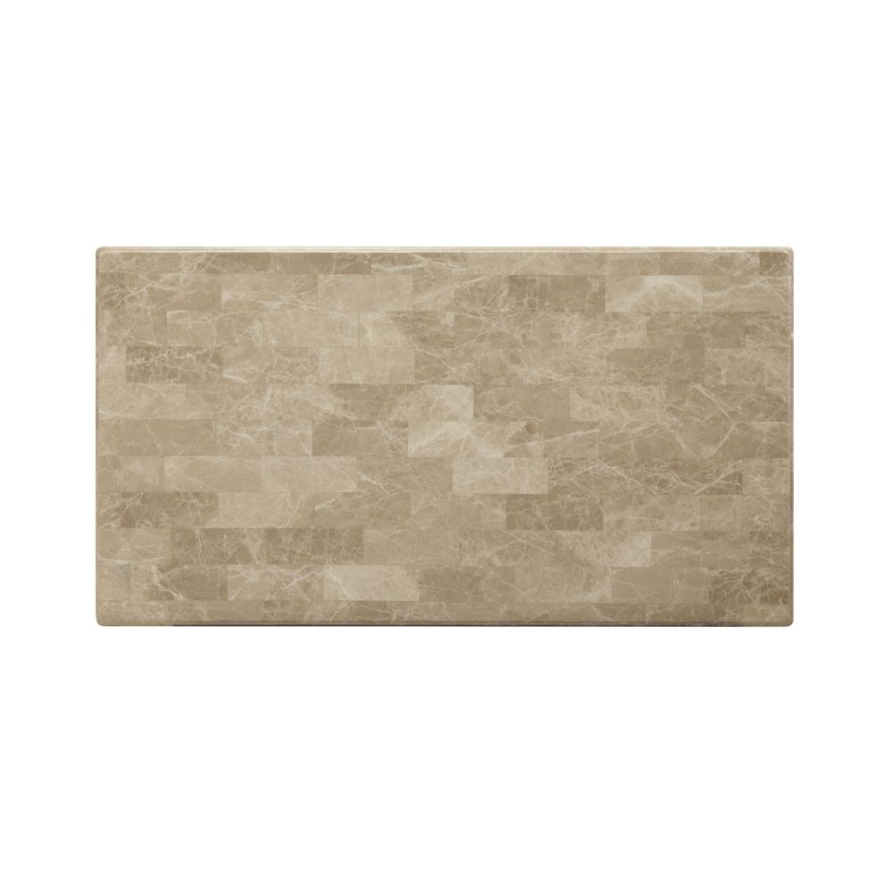 Daesha Marble & Antique Gold Coffee Table - Ornate Home