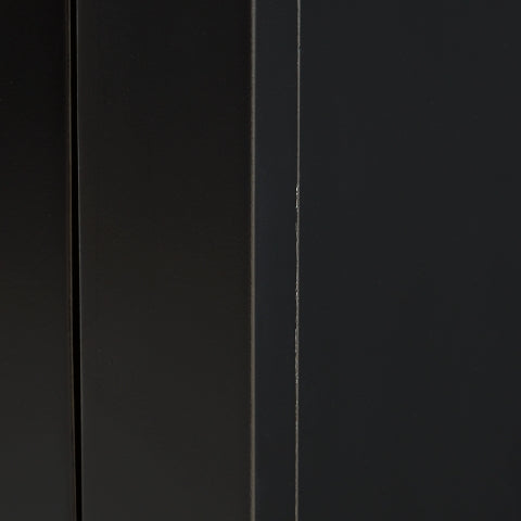 Dagandale Black/Natural Accent Cabinet - Ornate Home