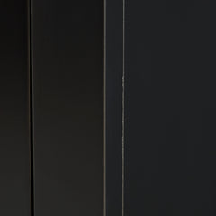 Dagandale Black/Natural Accent Cabinet - Ornate Home