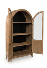 Dagandale Natural/Black Accent Cabinet (Online Special Price) - Ornate Home