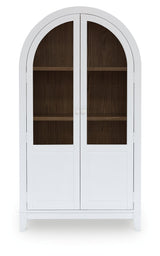 Dagandale White/Natural Accent Cabinet (Online Special Price) - Ornate Home