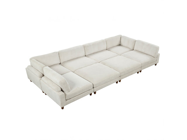 Dagenham Beige Sectional - Ornate Home