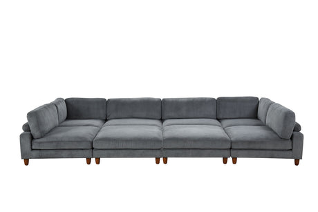 Dagenham Gray Sectional - Ornate Home