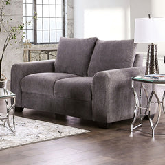Dagmar Gray Loveseat - Ornate Home