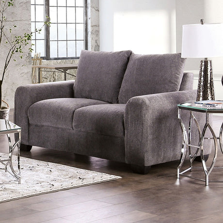 Dagmar Gray Loveseat - Ornate Home