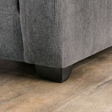 Dagmar Gray Loveseat - Ornate Home