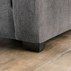 Dagmar Gray Loveseat - Ornate Home