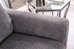 Dagmar Gray Loveseat - Ornate Home
